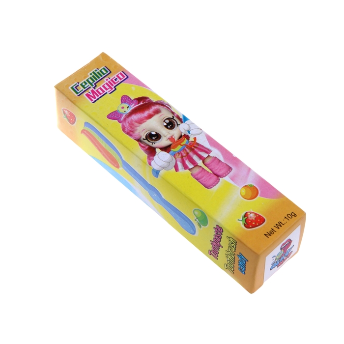 УЦЕНКА Драже «Зубная щетка с пастой и взрывной карамелью» сахарное, 10 г (до 01.04.2025) - Фото 1