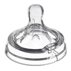 Соска на бутылочку M&B Natural, антиколиковая, от 6 мес., широкое горло Ø50 мм., быстрый поток, 2 шт. - Фото 5