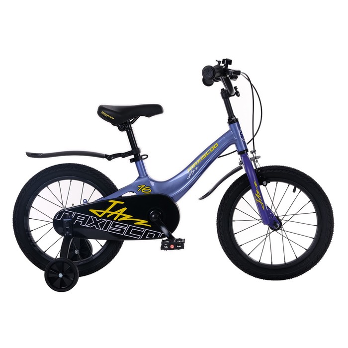 Велосипед 16'' Maxiscoo JAZZ Стандарт Плюс, цвет Синий карбон - Фото 1