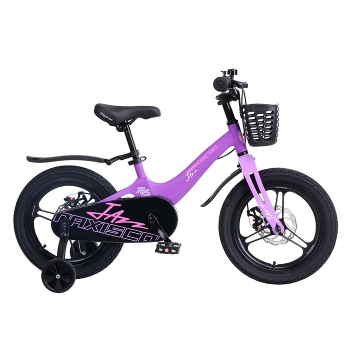 Велосипед 16&#39;&#39; Maxiscoo JAZZ Pro, цвет Фиолетовый Матовый