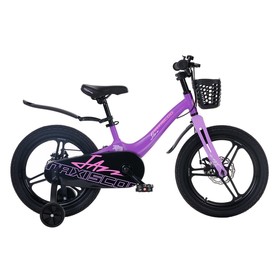 Велосипед 18'' Maxiscoo JAZZ Pro, цвет Фиолетовый Матовый