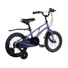 Велосипед 14'' Maxiscoo Air Стандарт Плюс, цвет синий карбон - Фото 4