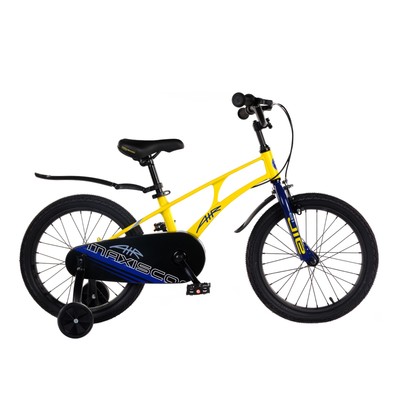Велосипед 18'' Maxiscoo Air Стандарт, цвет жёлтый матовый