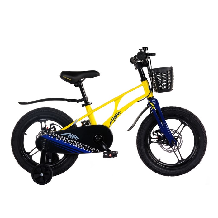 Велосипед 16&#39;&#39; Maxiscoo AIR Pro, цвет Желтый Матовый