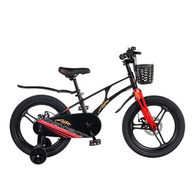 Велосипед 18'' Maxiscoo Air Pro, цвет чёрный матовый