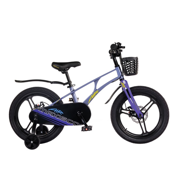 Велосипед 18'' Maxiscoo Air Pro, цвет синий карбон - Фото 1