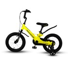 Велосипед 14'' Maxiscoo Space Стандарт Плюс, цвет жёлтый матовый - Фото 3