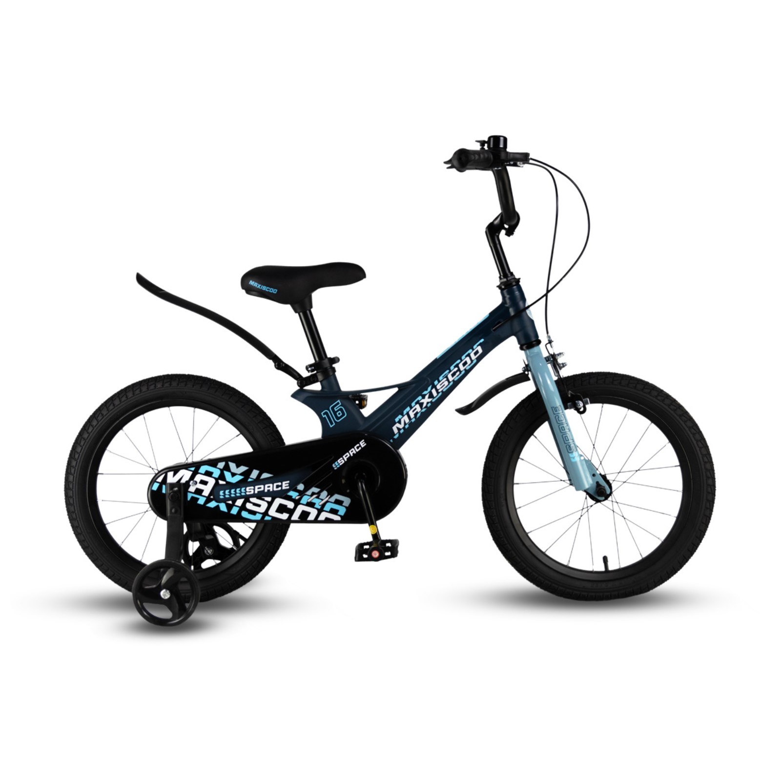 Велосипед 16'' Maxiscoo Space Стандарт, цвет матовый ультрамарин ...