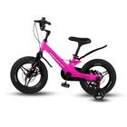 Велосипед 14'' Maxiscoo Space Deluxe Plus, цвет ультра-розовый матовый - Фото 3