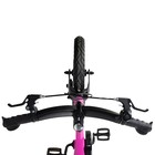 Велосипед 14'' Maxiscoo Space Deluxe Plus, цвет ультра-розовый матовый - Фото 6