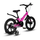 Велосипед 16'' Maxiscoo Space Deluxe, цвет ультра-розовый матовый - Фото 4