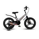 Велосипед 16'' Maxiscoo SPACE Deluxe, цвет Серый Жемчуг - фото 298817398