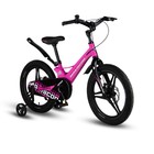 Велосипед 18'' Maxiscoo Space Deluxe, цвет ультра-розовый матовый - Фото 2