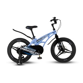 Велосипед 18'' Maxiscoo COSMIC Deluxe, цвет Небесно-Голубой Матовый
