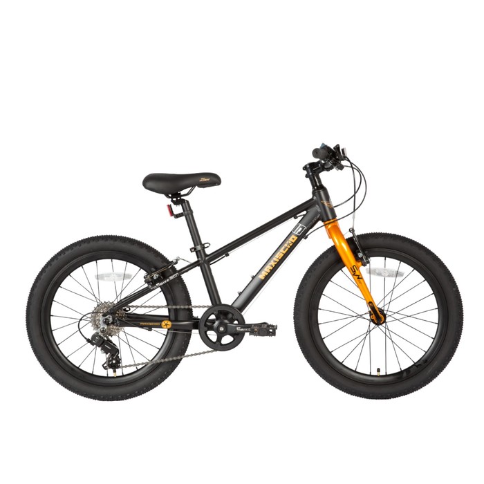 Велосипед 20&#39;&#39; Maxiscoo 5BIKE, цвет Черный Матовый, размер M