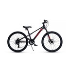 Велосипед 24'' Maxiscoo 7BIKE M300, цвет Черный - фото 110016252