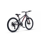Велосипед 24'' Maxiscoo 7BIKE M300, цвет Черный - Фото 4