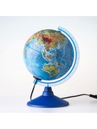 Глобус физико-политический «Классик Евро», диаметр 150 мм, с подсветкой - Фото 2