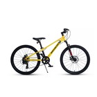 Велосипед 24'' Maxiscoo 7BIKE M300, цвет Желтый - фото 299151832