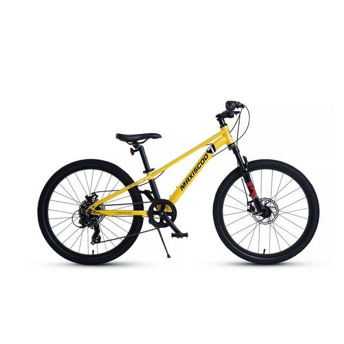 Велосипед 24'' Maxiscoo 7BIKE M300, цвет Желтый - Фото 1
