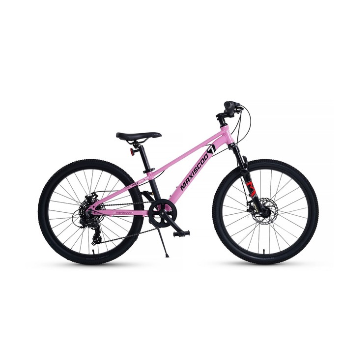 Велосипед 24'' Maxiscoo 7BIKE M300, цвет Розовый - Фото 1