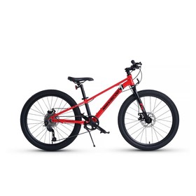 Велосипед 24'' Maxiscoo 7Bike M500, цвет красный