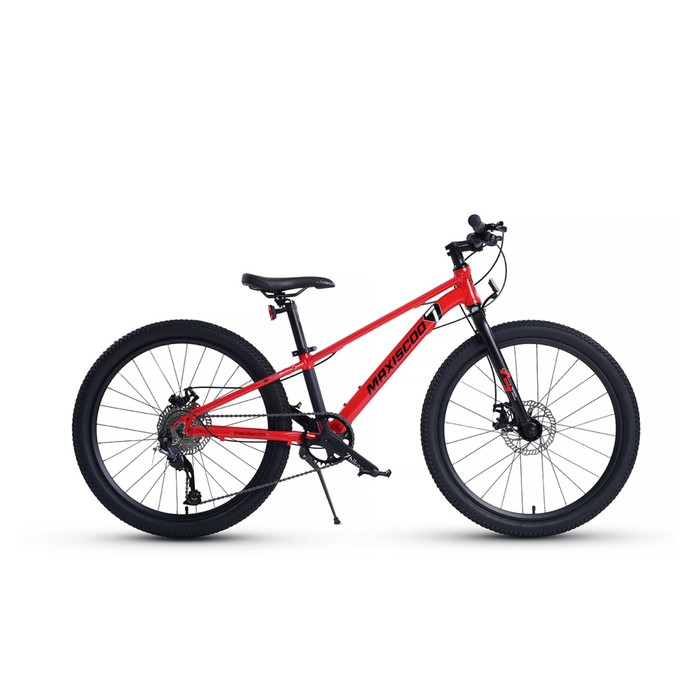 Велосипед 24'' Maxiscoo 7BIKE M500, цвет Красный - Фото 1