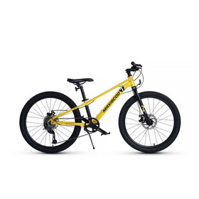 Велосипед 24'' Maxiscoo 7Bike M500, цвет жёлтый