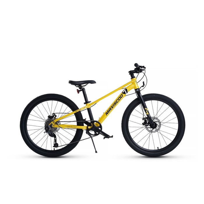 Велосипед 24'' Maxiscoo 7BIKE M500, цвет Желтый - Фото 1