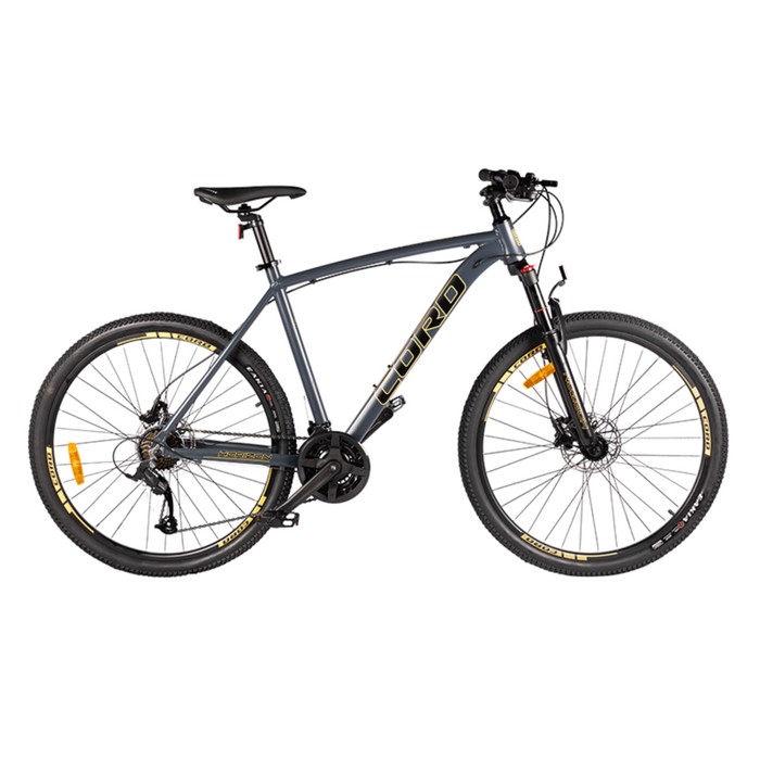 Велосипед 27.5&quot; Cord Horizon, цвет Серый Матовый, размер 17&#39;&#39;
