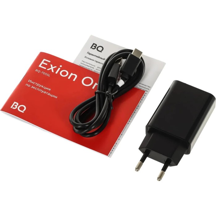 Планшет BQ BQ-7055L Exion One, 7", IPS, 1024х600, 2Гб, 32Гб, 2+0.3Мп, 2500мАч, чёрный - фото 51534582