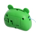 Проектор «Весёлые зверята: Лягушонок», свет, 3 слайда, 24 картинки, цвет зелёный - фото 23787951