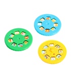 Проектор «Весёлые зверята: Лягушонок», свет, 3 слайда, 24 картинки, цвет зелёный - фото 23787953