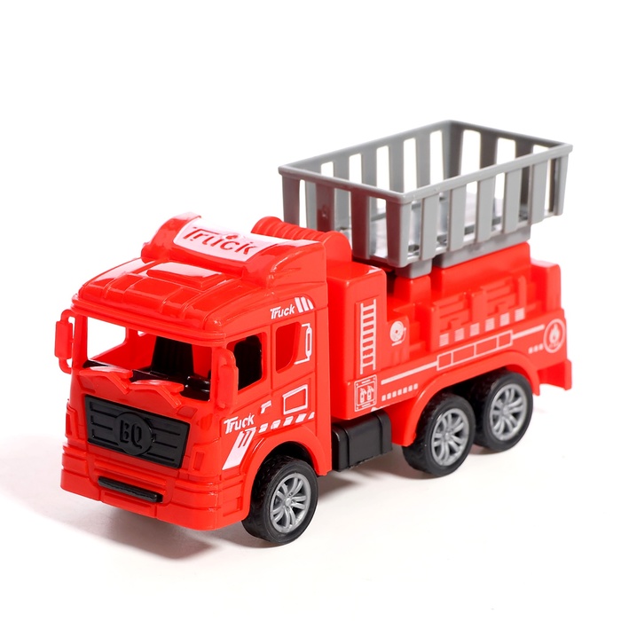 Игровой набор «Пожарная служба», инерция, 5 грузовиков в комплекте