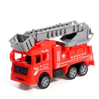 Игровой набор «Пожарная служба», инерция, 5 грузовиков в комплекте - фото 9362020