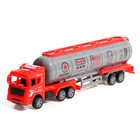 Игровой набор «Пожарная служба», инерция, 5 грузовиков в комплекте - фото 4425974