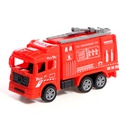 Игровой набор «Пожарная служба», инерция, 5 грузовиков в комплекте - фото 4425976