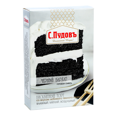 Готовая смесь Торт «Черный бархат» С.Пудовъ, 400 г