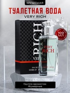 Туалетная вода мужская Very Rich, 100 мл - Фото 1