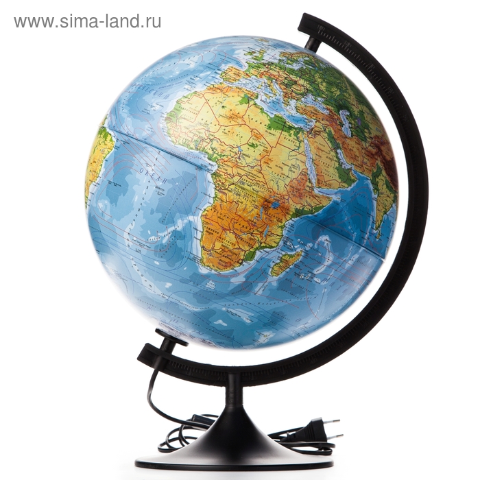Глобус физико-политический «Глобен. Классик», диаметр 320 мм, с подсветкой