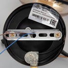 Бра "Вита" 1х60Вт Цоколь: Е27 Цвет: черный, золото 21х15,5х16см - фото 23872536