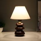 Настольная лампа "Бриз" 1х60Вт Цоколь: E27 Цвет: Кофе - Фото 2
