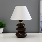 Настольная лампа «Бриз» 1×60 Вт Цоколь: E27 Цвет: Кофе - фото 23872555