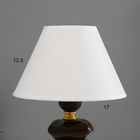 Настольная лампа "Бриз" 1х60Вт Цоколь: E27 Цвет: Кофе - Фото 4