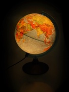 Глобус физический «Классик Евро», диаметр 250 мм, с подсветкой 1072890