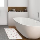 Коврик для ванной Этель Bloom with grace 50х80 см, 100% п/э, велюр - фото 321130273