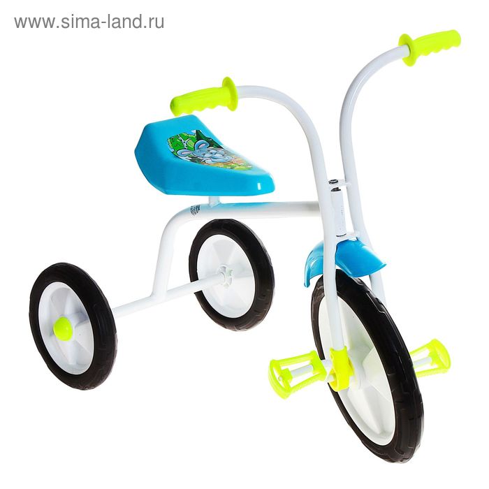 Велосипед трехколесный "Малыш", цвет голубой - Фото 1