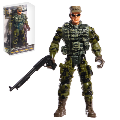 Фигурка солдатика «Штурмовик», с оружием, цвет МИКС