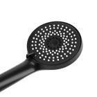 Лейка для душа ZEIN Z3538, d=110 мм, 5 режимов, черная - Фото 5