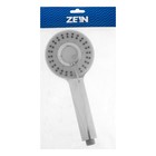 Лейка для душа ZEIN Z3543, d=110 мм, 5 режимов, в центре микроскопические точки, хром - Фото 8